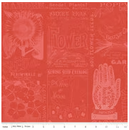 Sewing Seeds III- Garden Blender Red