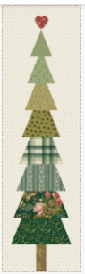 Holiday Spruce Table Runner Pattern