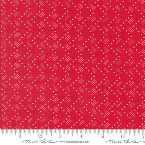 Time And Again ZigZag Dot Cherry
