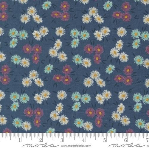Seaglass Summer Beach Asters Indigo Sea