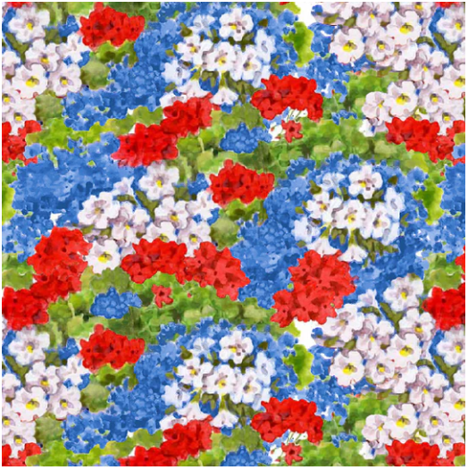 Liberty Barn Floral Blue