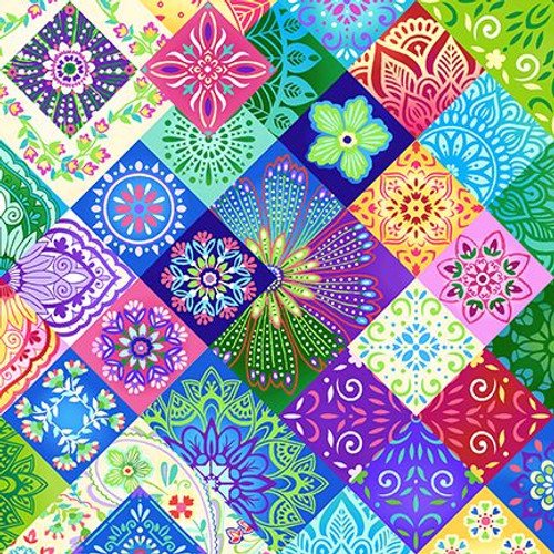 Caravan- Patchwork Medallions