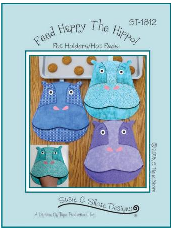 Feed Happy The Hippo Potholder Pattern
