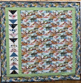 Retro Road Trip Sidewalk Quilt