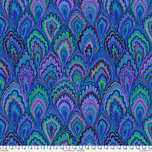Kaffe Fassett- Marble Scallops Blue
