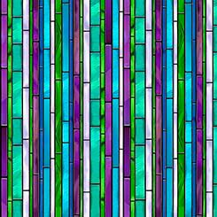 Tree of Life Stripe Blue/Purple